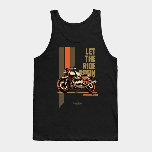 Continental gt 650 rider Tank Top by ASAKDESIGNS